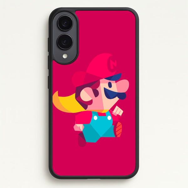 Running Mario - Mario  - Mario Phone Case for Galaxy S25 Edge
