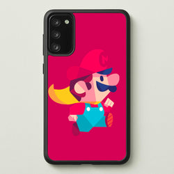 Running Mario - Mario  - Mario Phone Case for Galaxy S20
