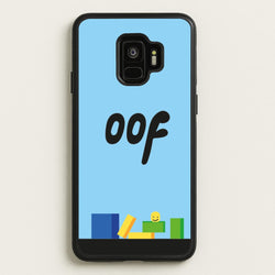 Oof  - Roblox Phone Case for Galaxy S9