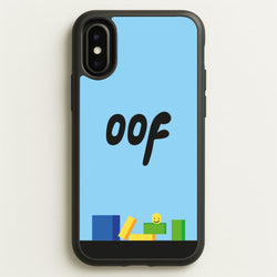 Oof  - Roblox Phone Case for iPhone X / XS