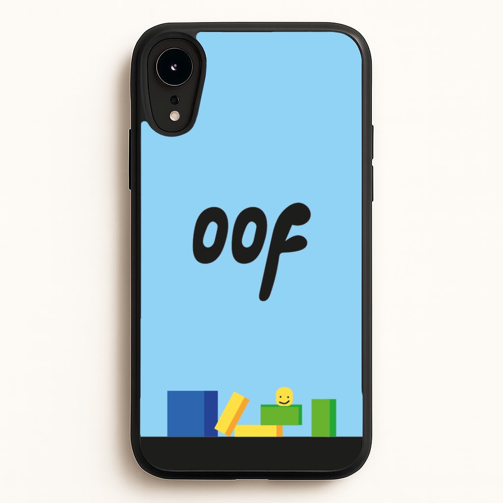 Oof  - Roblox Phone Case for iPhone XR
