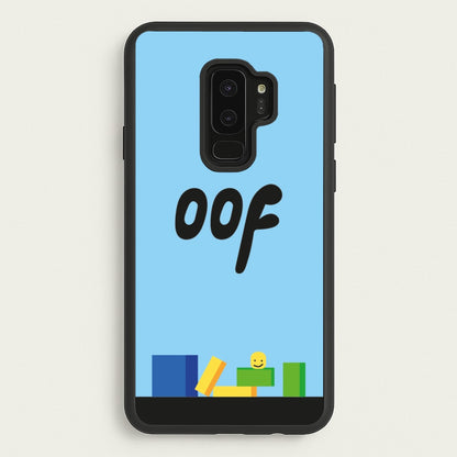 Oof  - Roblox Phone Case for Galaxy S9 Plus