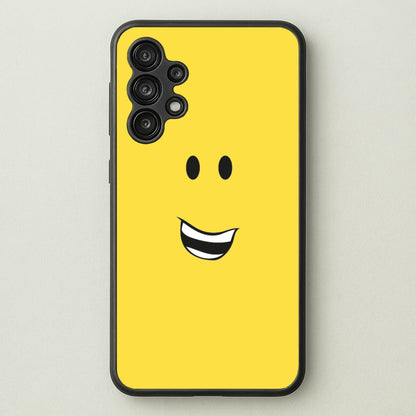 Yellow Face  - Roblox Phone Case for Galaxy A13