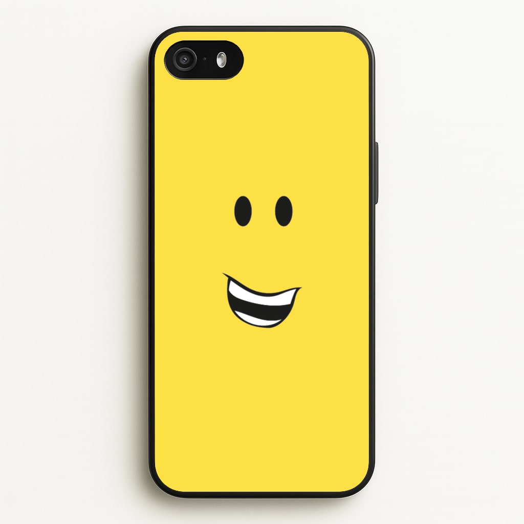 Yellow Face  - Roblox Phone Case for iPhone 5 / 5s / SE 2016