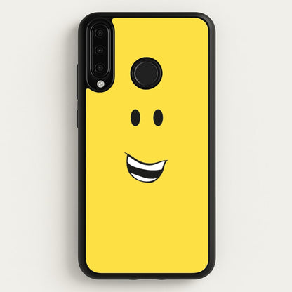 Yellow Face  - Roblox Phone Case for Huawei P30 Lite