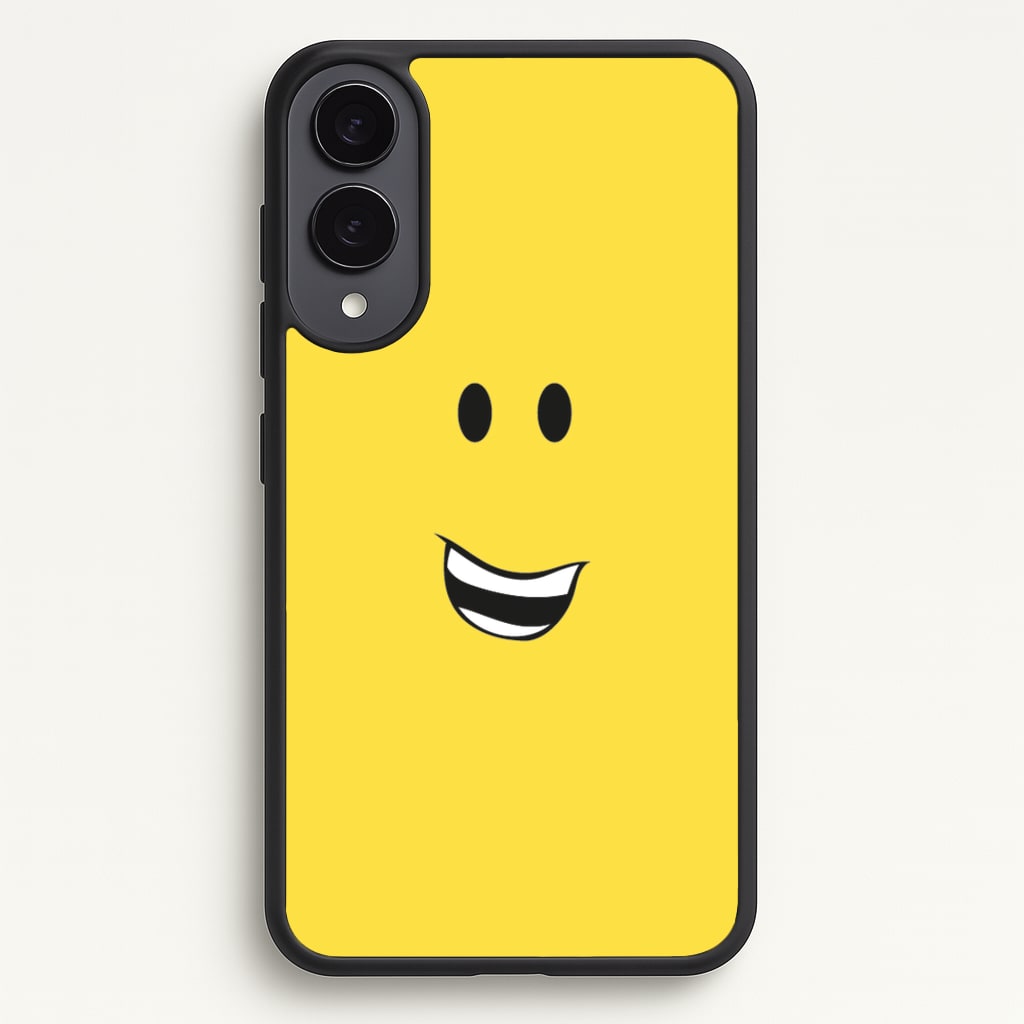 Yellow Face  - Roblox Phone Case for Galaxy S25 Edge