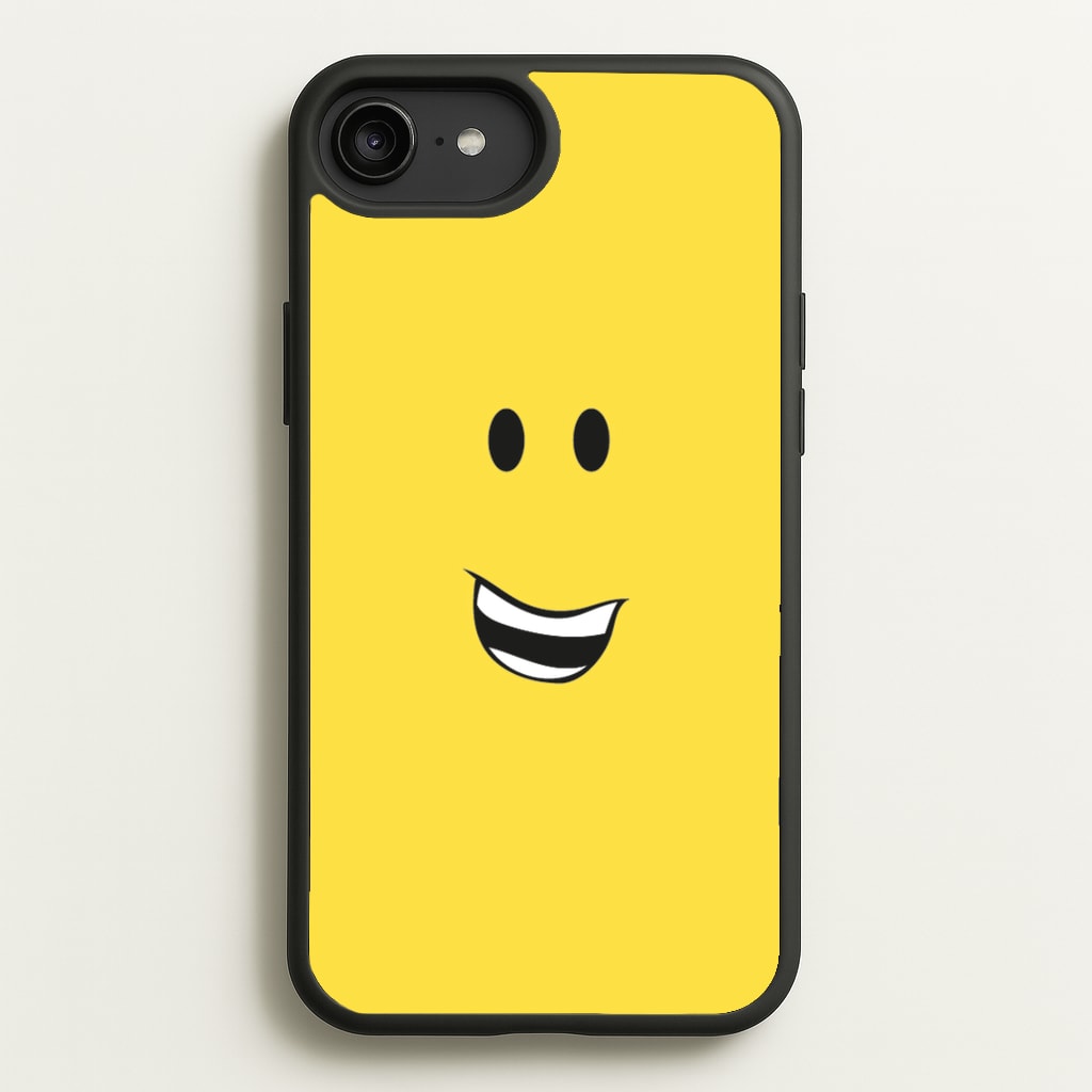 Yellow Face  - Roblox Phone Case for iPhone 6 Plus / 7 Plus / 8 Plus