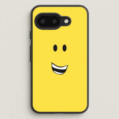 Yellow Face  - Roblox Phone Case for Google Pixel 9a