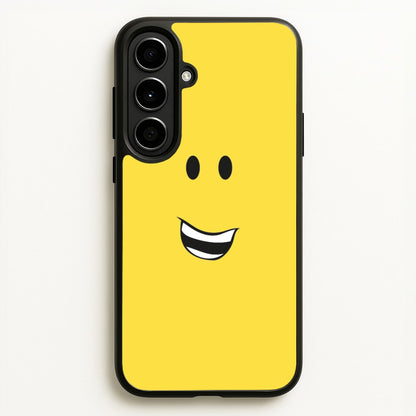 Yellow Face  - Roblox Phone Case for Galaxy A56