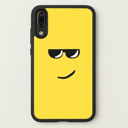 Yellow Face Shades  - Roblox Phone Case for Huawei P20