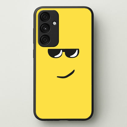 Yellow Face Shades  - Roblox Phone Case for Galaxy A55