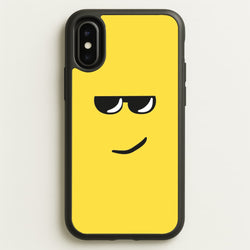 Yellow Face Shades  - Roblox Phone Case for iPhone X / XS