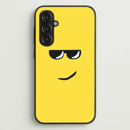 Yellow Face Shades  - Roblox Phone Case for Galaxy S23FE