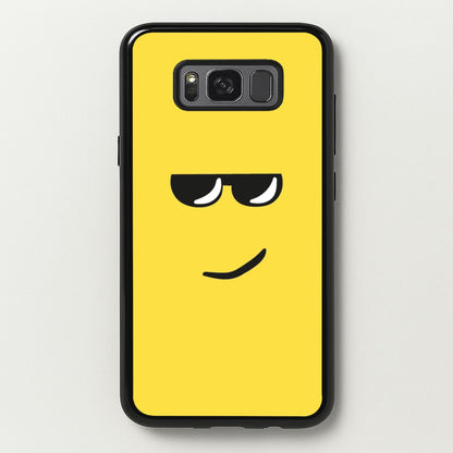 Yellow Face Shades  - Roblox Phone Case for Galaxy S8 Plus