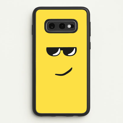 Yellow Face Shades  - Roblox Phone Case for Galaxy S10e