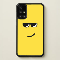 Yellow Face Shades  - Roblox Phone Case for Galaxy A71