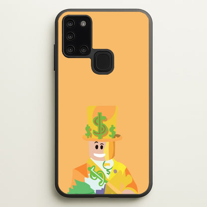 Character Money  - Roblox Phone Case for Galaxy A21s