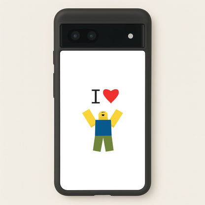 I love Blox Gaming  - Roblox Phone Case for Google Pixel 7a