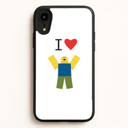 I love Blox Gaming  - Roblox Phone Case for iPhone XR