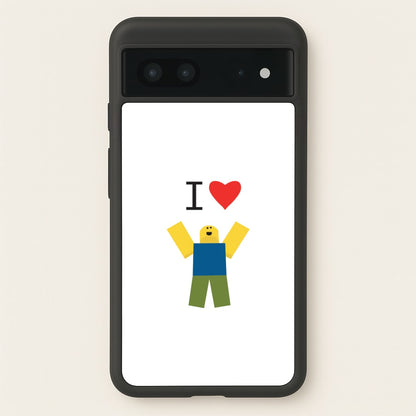 I love Blox Gaming  - Roblox Phone Case for Google Pixel 7