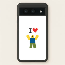 I love Blox Gaming  - Roblox Phone Case for Google Pixel 8a