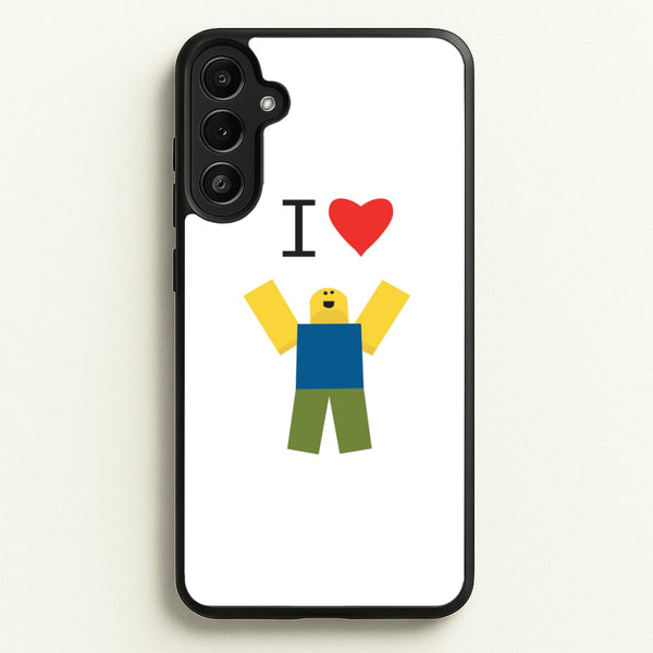 I love Blox Gaming  - Roblox Phone Case for Galaxy A34
