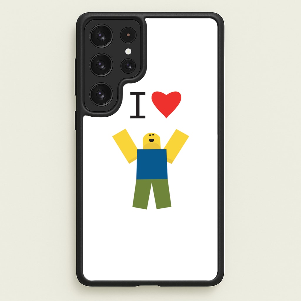 I love Blox Gaming  - Roblox Phone Case for Galaxy S22 Ultra
