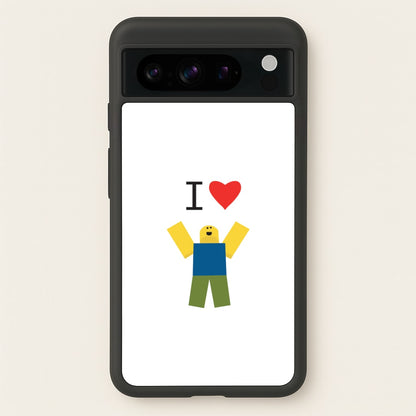 I love Blox Gaming  - Roblox Phone Case for Google Pixel 8 Pro