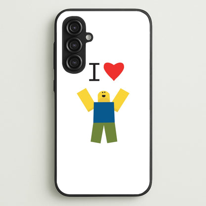 I love Blox Gaming  - Roblox Phone Case for Galaxy S23FE