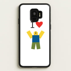 I love Blox Gaming  - Roblox Phone Case for Galaxy S9