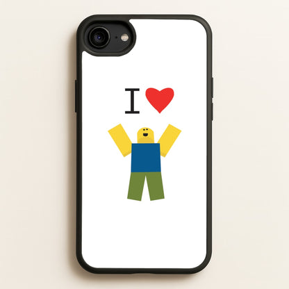 I love Blox Gaming  - Roblox Phone Case for iPhone 6 / 7 / 8 / SE