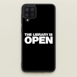 The Library is OPEN - Drag Queen's Drag Race  - RuPaul Phone Case for Galaxy A12