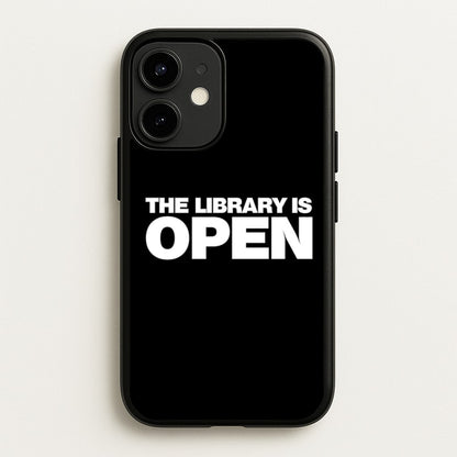 The Library is OPEN - Drag Queen's Drag Race  - RuPaul Phone Case for iPhone 12 / 12 Pro