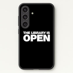 The Library is OPEN - Drag Queen's Drag Race  - RuPaul Phone Case for Galaxy S25