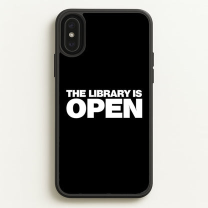 The Library is OPEN - Drag Queen's Drag Race  - RuPaul Phone Case for iPhone XS Max