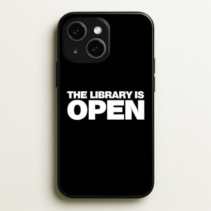 The Library is OPEN - Drag Queen's Drag Race  - RuPaul Phone Case for iPhone 15