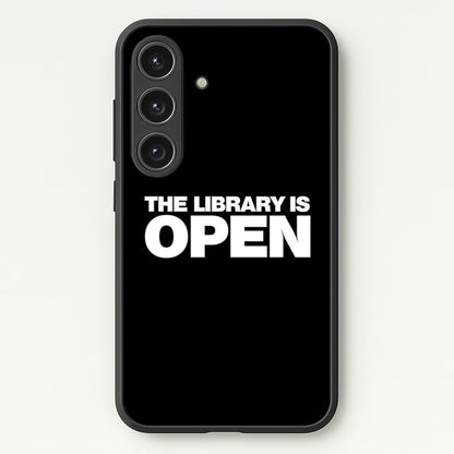 The Library is OPEN - Drag Queen's Drag Race  - RuPaul Phone Case for Galaxy S24 Plus