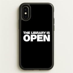 The Library is OPEN - Drag Queen's Drag Race  - RuPaul Phone Case for iPhone X / XS