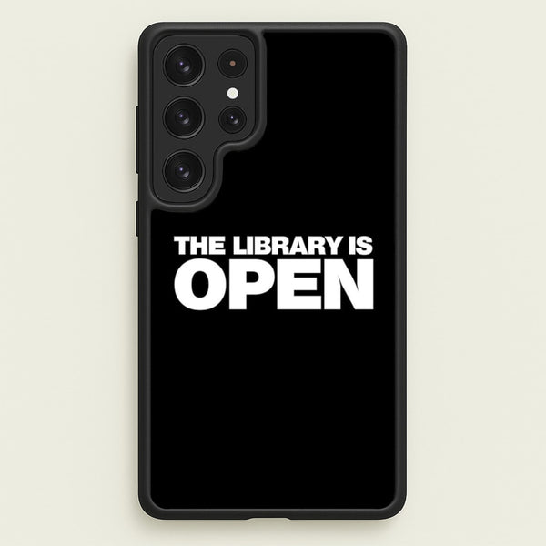 The Library is OPEN - Drag Queen's Drag Race  - RuPaul Phone Case for Galaxy S22 Ultra