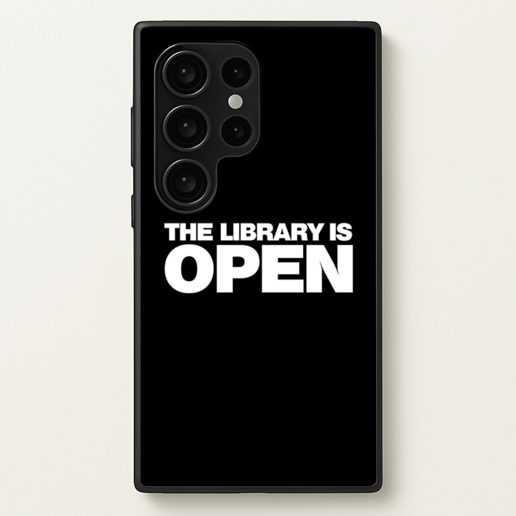The Library is OPEN - Drag Queen's Drag Race  - RuPaul Phone Case for Galaxy S24 Ultra