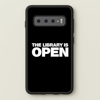 The Library is OPEN - Drag Queen's Drag Race  - RuPaul Phone Case for Galaxy S10