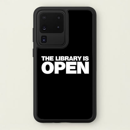 The Library is OPEN - Drag Queen's Drag Race  - RuPaul Phone Case for Galaxy S20 Ultra