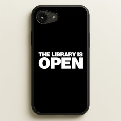 The Library is OPEN - Drag Queen's Drag Race  - RuPaul Phone Case for iPhone 16e