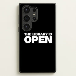 The Library is OPEN - Drag Queen's Drag Race  - RuPaul Phone Case for Galaxy S25 Ultra