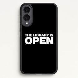 The Library is OPEN - Drag Queen's Drag Race  - RuPaul Phone Case for Galaxy S25 Edge