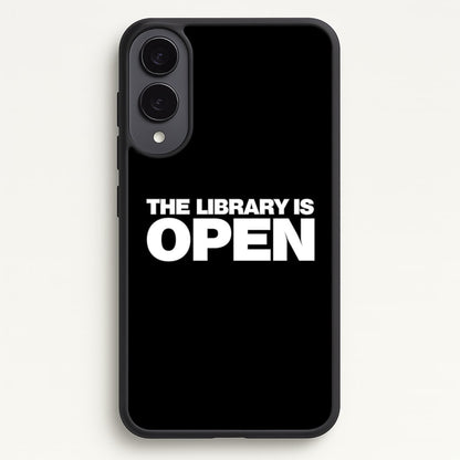 The Library is OPEN - Drag Queen's Drag Race  - RuPaul Phone Case for Galaxy S25 Edge