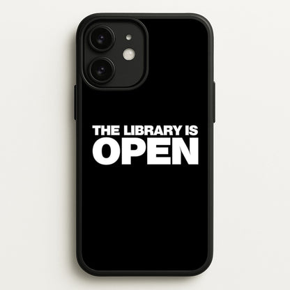 The Library is OPEN - Drag Queen's Drag Race  - RuPaul Phone Case for iPhone 11