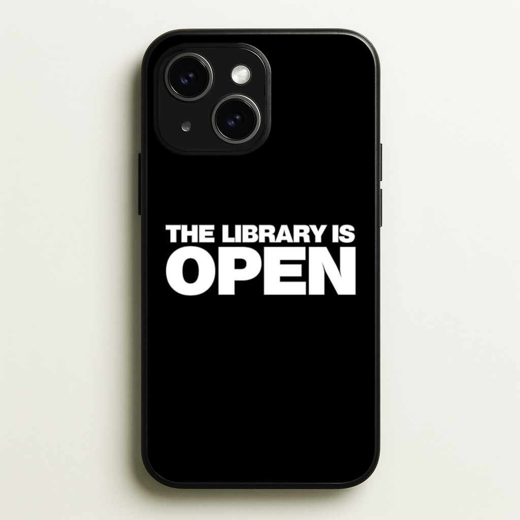 The Library is OPEN - Drag Queen's Drag Race  - RuPaul Phone Case for iPhone 15 Plus