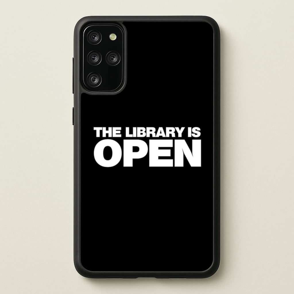The Library is OPEN - Drag Queen's Drag Race  - RuPaul Phone Case for Galaxy S20 Plus