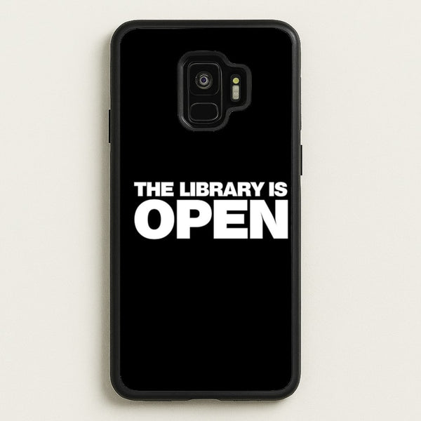 The Library is OPEN - Drag Queen's Drag Race  - RuPaul Phone Case for Galaxy S9